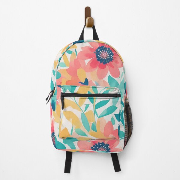 Item preview, Vivid Watercolor Floral Burst designed and sold by pattern-atelier.