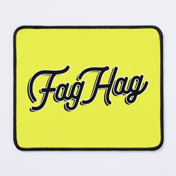 Item preview, Fag Hag in black designed and sold by gayishdesign.