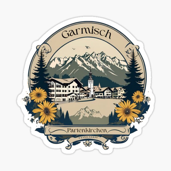 Item preview, Garmisch Partenkirchen Bavaria Alps Zugspitze designed and sold by TaevasDesign.