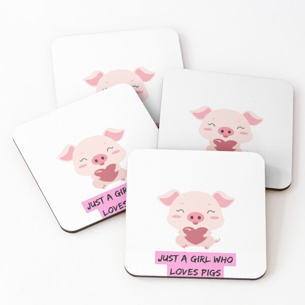 Item preview, just a girl who loves cute baby pigs designed and sold by Echamakh96.