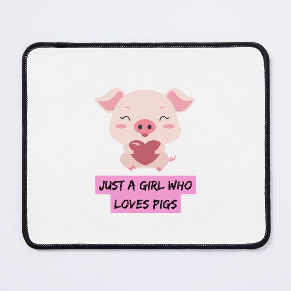 Item preview, just a girl who loves cute baby pigs designed and sold by Echamakh96.
