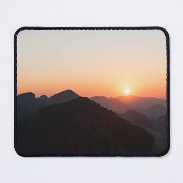 Item preview, Calm sundown in hills landscape designed and sold by StohlerPhotos.