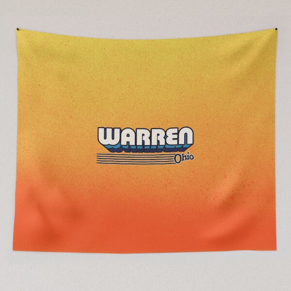 Item preview, Warren, Ohio | Retro Stripes designed and sold by retroready.