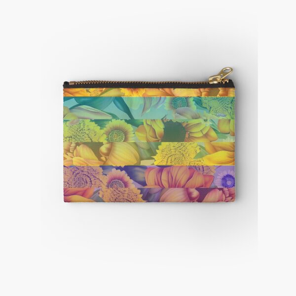 Item preview, Colorful Collaged Sunflowers designed and sold by BumbleChynxBee.