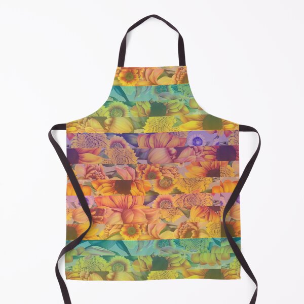 Item preview, Colorful Collaged Sunflowers designed and sold by BumbleChynxBee.