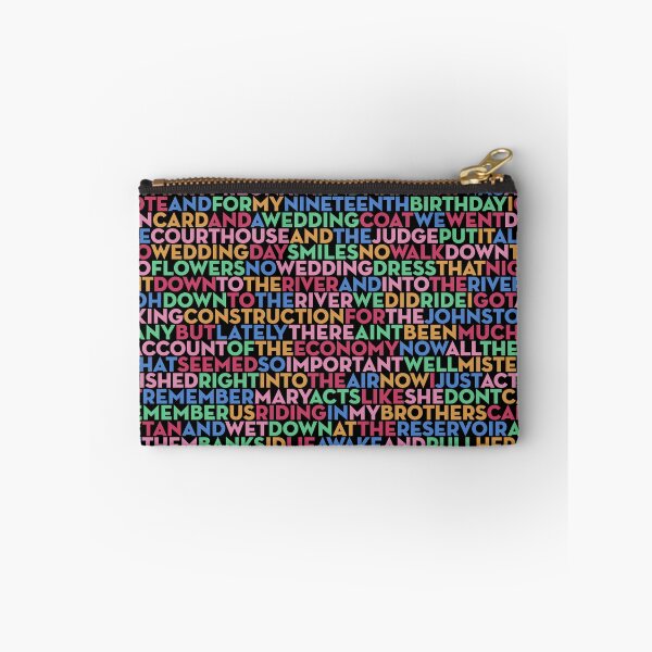 Item preview, The River - Bruce Springsteen (lyrics) v.10 designed and sold by x1brett.