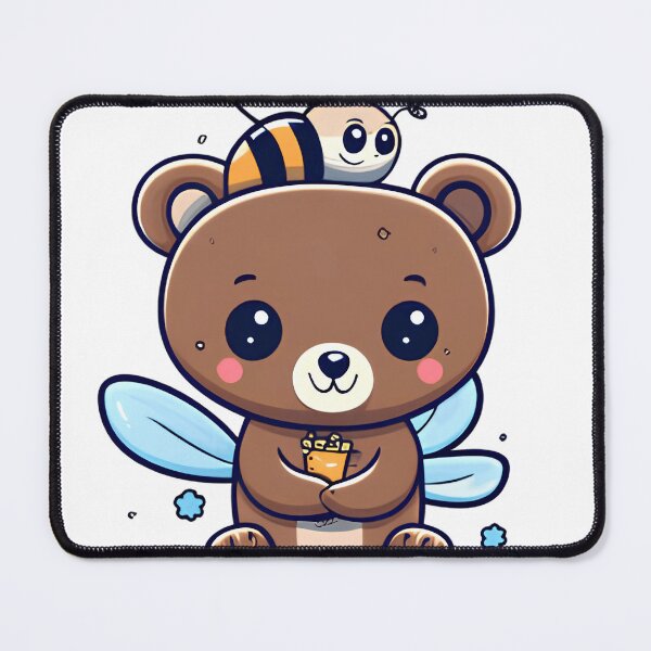 Item preview, Bear & Bee designed and sold by SabyDigitalArt.