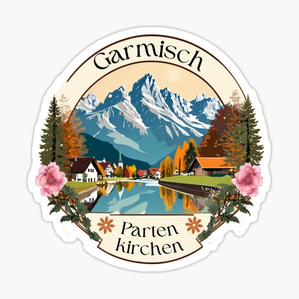 Item preview, Garmisch Partenkirchen Bavaria Alps Zugspitze designed and sold by TaevasDesign.