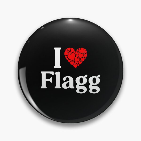 Item preview, Flagg Heart - I Love Flagg designed and sold by MiraclePitts.