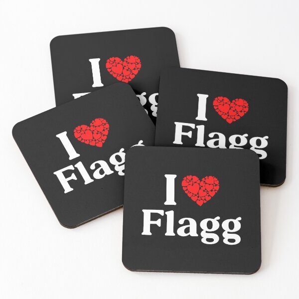 Item preview, Flagg Heart - I Love Flagg designed and sold by MiraclePitts.