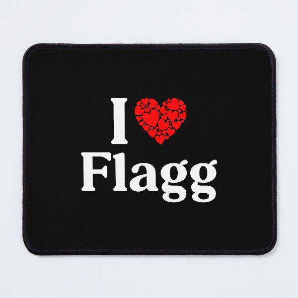 Item preview, Flagg Heart - I Love Flagg designed and sold by MiraclePitts.