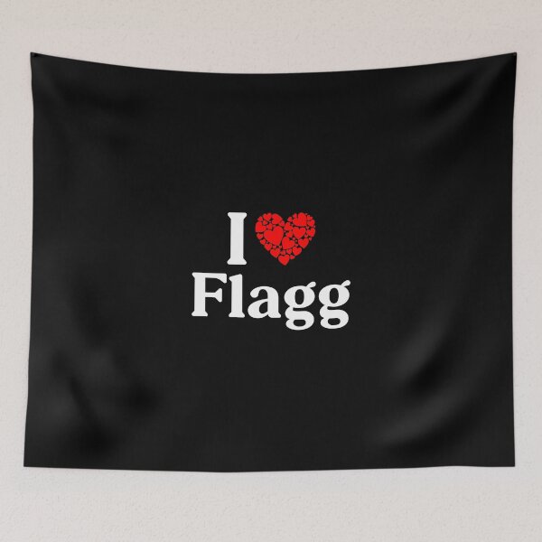 Item preview, Flagg Heart - I Love Flagg designed and sold by MiraclePitts.