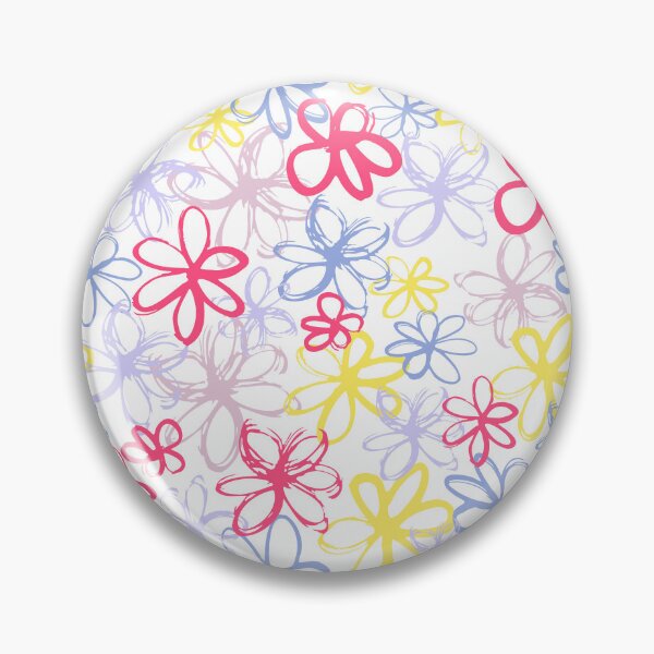 Item preview, Bright Floral flower botanical pattern designed and sold by Nicola-Rowe.