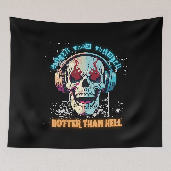 Item preview, Louder than Thunder, Hotter than Hell designed and sold by askthebookbug.