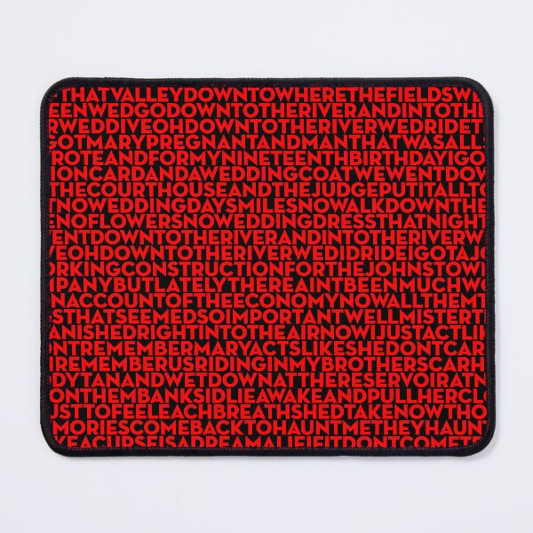 Item preview, The River - Bruce Springsteen (lyrics) v.12 designed and sold by x1brett.