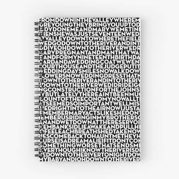 Item preview, The River - Bruce Springsteen (lyrics) v.13 designed and sold by x1brett.