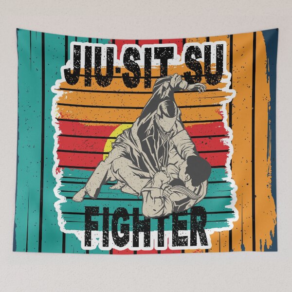Item preview, Jiu Jitsu Shirts Aggressive Cuddling Vintage designed and sold by VinBasis.