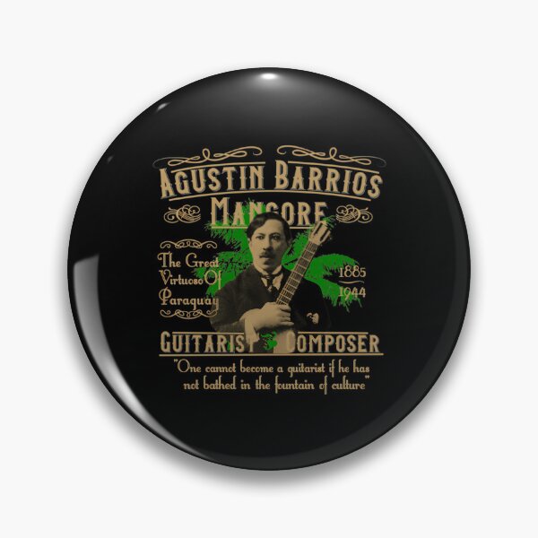 Item preview, Agustin Barrios Mangore--Guitarist/Composer designed and sold by FashionsAnnabe.