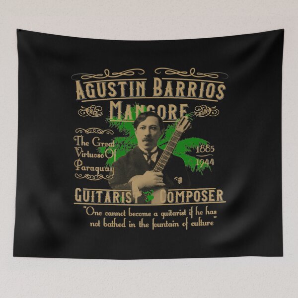 Item preview, Agustin Barrios Mangore--Guitarist/Composer designed and sold by FashionsAnnabe.
