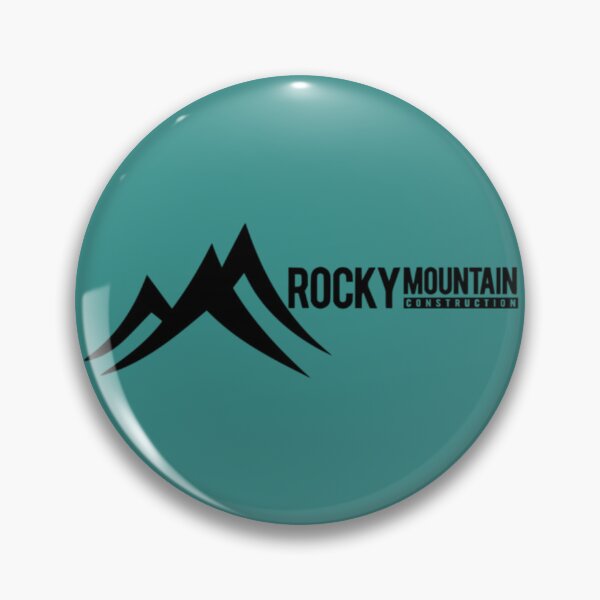 Item preview, rocky mountain construction RMC logo in black   designed and sold by MaymieFriesen.