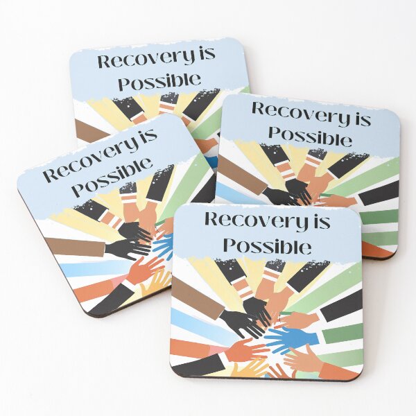 Item preview, AA slogan Alcoholics Anonymous addiction recovery abstinence group support designed and sold by TaevasDesign.