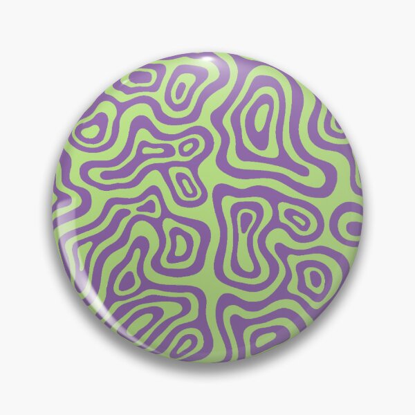 Item preview, Purple Distorted Waves designed and sold by Poptsy-Ez.