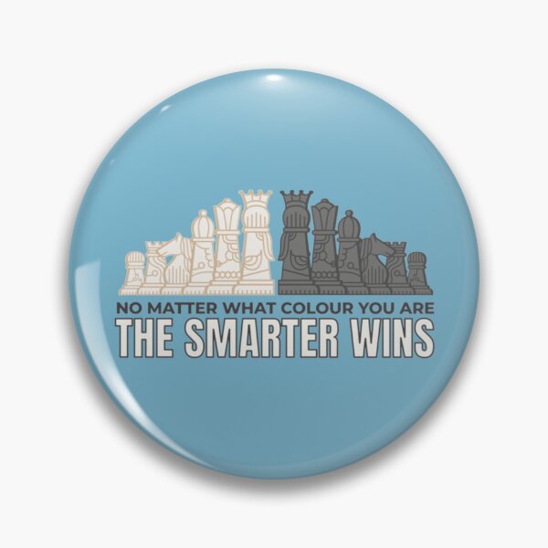 Item preview, No Matter What Colour You Are The Smarter Wins   designed and sold by MaymieFriesen.