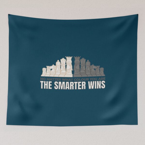 Item preview, No Matter What Colour You Are The Smarter Wins   designed and sold by MaymieFriesen.