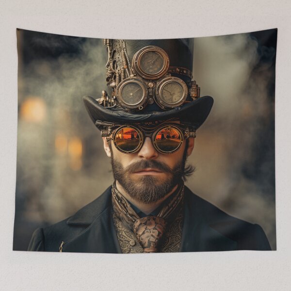 Artikelvorschau, Steampunk-Mann 2 entworfen und verkauft von Art by Lilia.