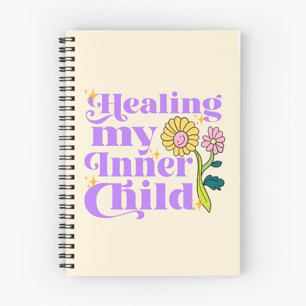 Item preview, HEALING MY INNER CHILD FLOWER STICKER designed and sold by aydapadi.