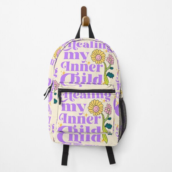 Item preview, HEALING MY INNER CHILD FLOWER STICKER designed and sold by aydapadi.