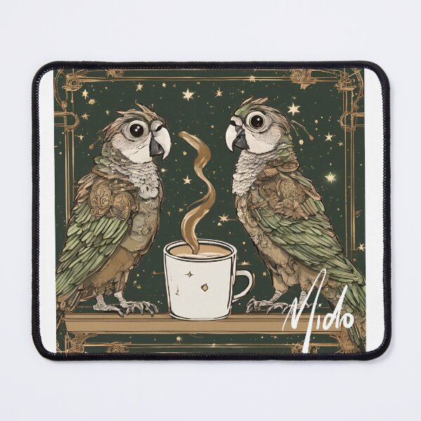 Item preview, Coffee and Conures! designed and sold by Conuretopia.