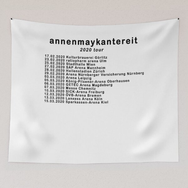 Item preview, AnnenMayKantereit - 2020 Tour designed and sold by ChicArtViolent.