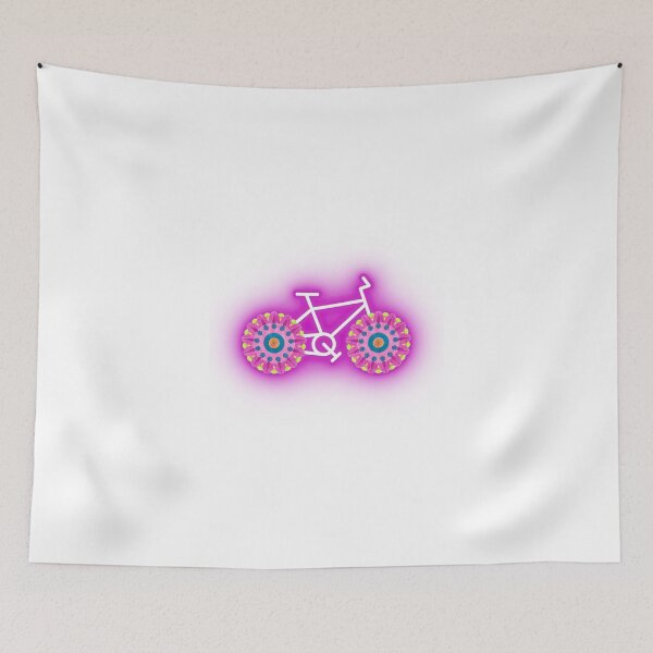 Item preview, "My essance" mandala on bicycle designed and sold by Mandalanca.