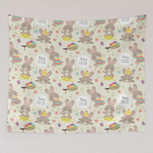 Item preview, cartoon style easter bunny  designed and sold by sunnyws.