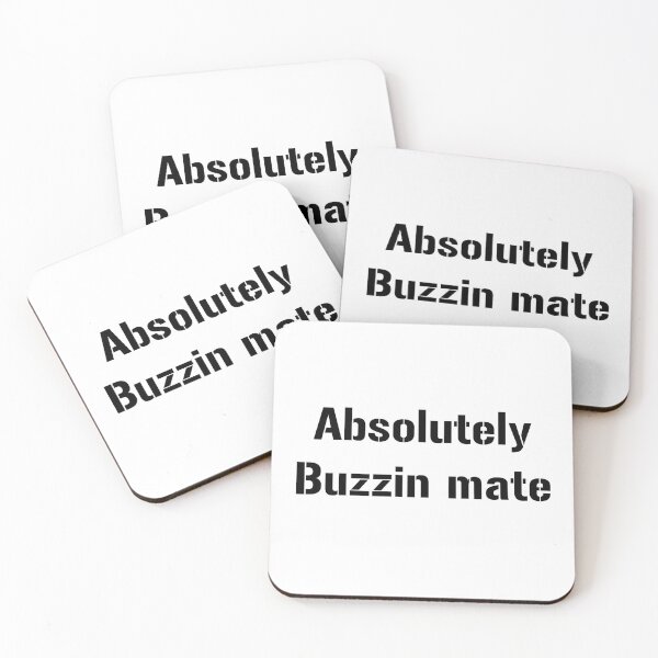 Item preview, Absolutely Buzzin mate designed and sold by UniqueDesignHub.