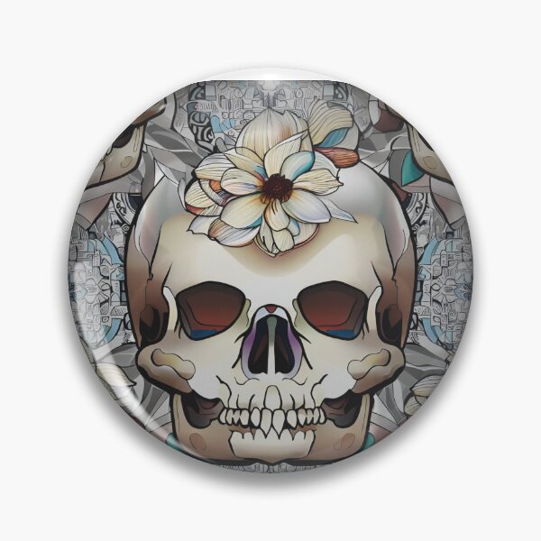 Item preview, Skull Seamless Pattern  designed and sold by dedodern.