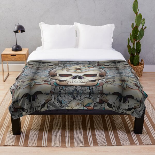 Item preview, Skull Seamless Pattern  designed and sold by dedodern.