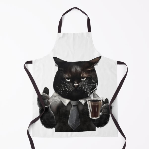 Item preview, Bossy Cat Coffee Thumbs-Up designed and sold by Pixel4Art.
