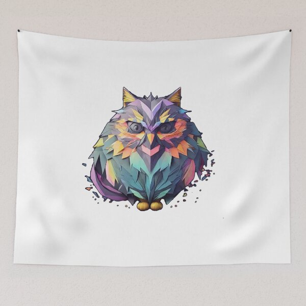 Item preview, A cat is not an owl. designed and sold by Natcharee.