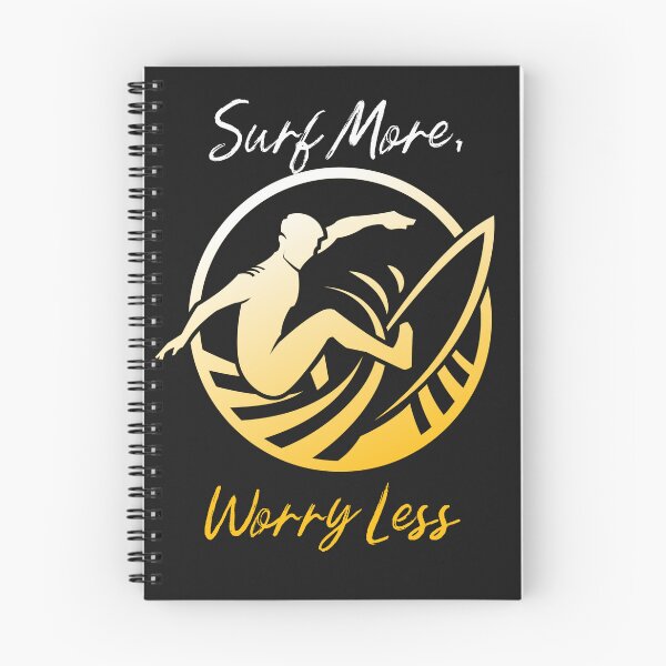 Item preview, Surf More, Worry Less designed and sold by KaratDesign.
