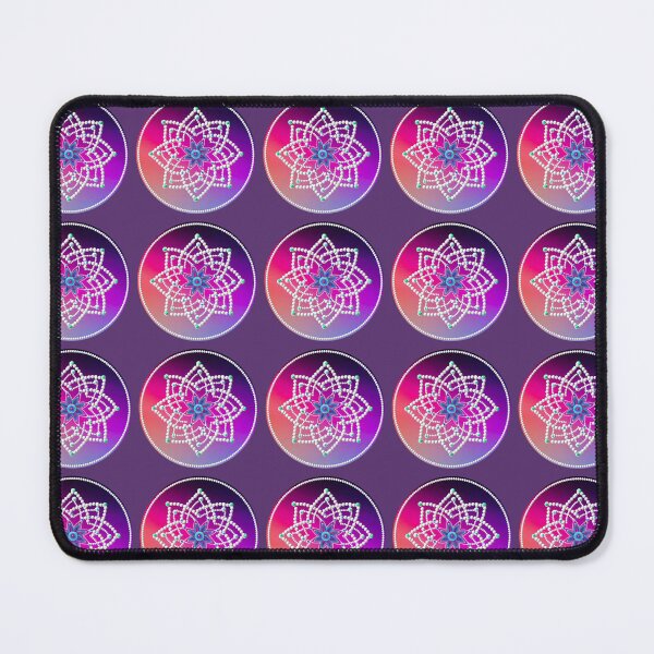 Item preview, Hridaya kamalam kolam/muggu/Rangoli -  Purple Color designed and sold by ShreecreatE.