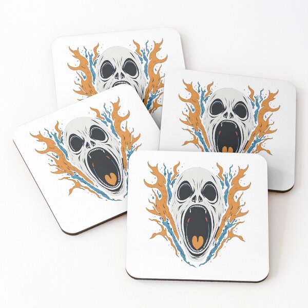 Item preview, Scream Ghost on Halloween designed and sold by BearsAndSkulls.