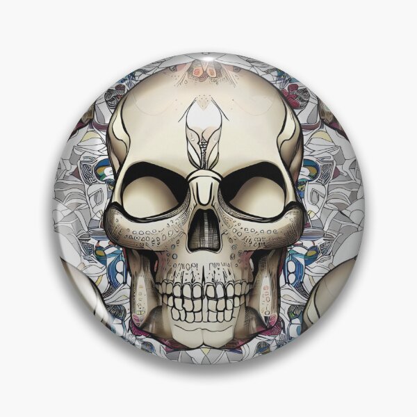 Item preview, Patrón sin costuras de calavera designed and sold by dedodern.