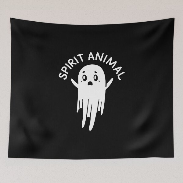 Item preview, Ghosts are my Spirit Animal designed and sold by goldentusk.