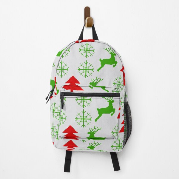 Item preview, Festive Pixel Parade: Reindeer, Tree, Snowflake No 2 designed and sold by Fun Funky Designs.