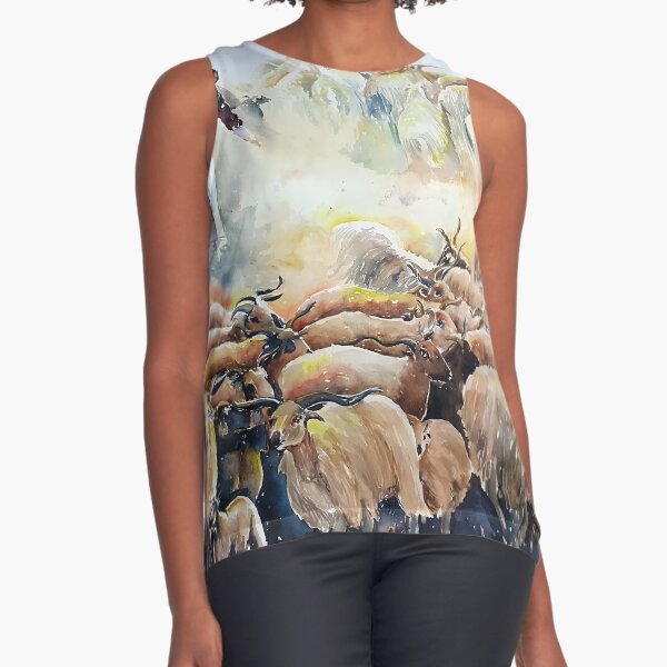 Herd of Goats Sleeveless Top
