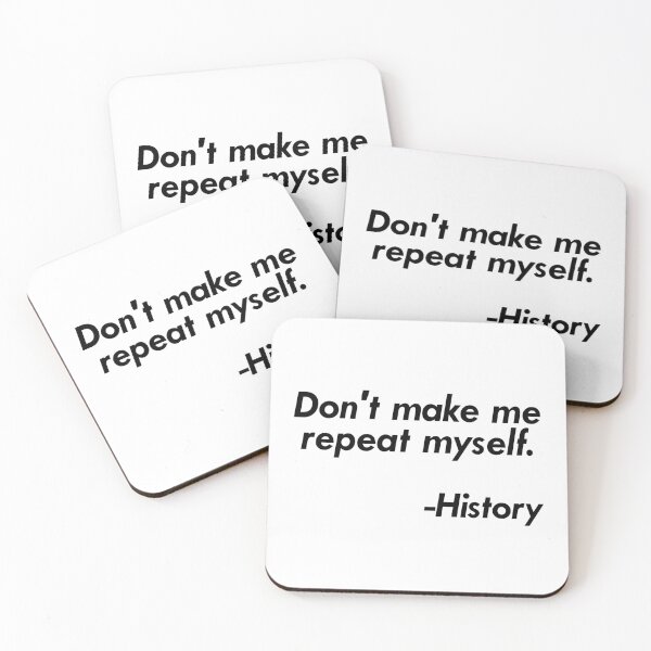 Item preview, Don't repeat history designed and sold by muchhappier.