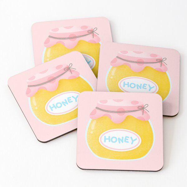 Item preview, Cute organic honey jar designed and sold by nuchz.
