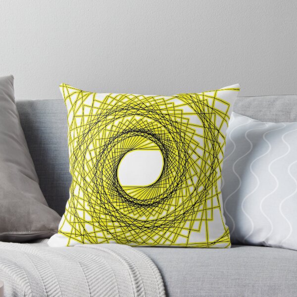 Item preview, Abstract geometric pattern - yellow. designed and sold by K.S ART.